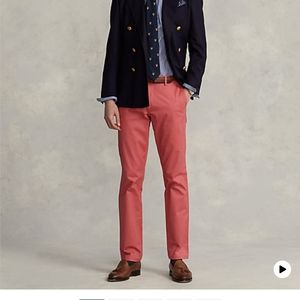 Polo Ralph lauren stretch straight fit men's pants